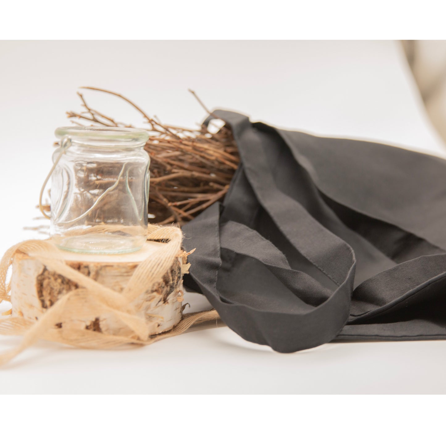 Baumwolltaschen für das Brautpaar, Mrs und Mr