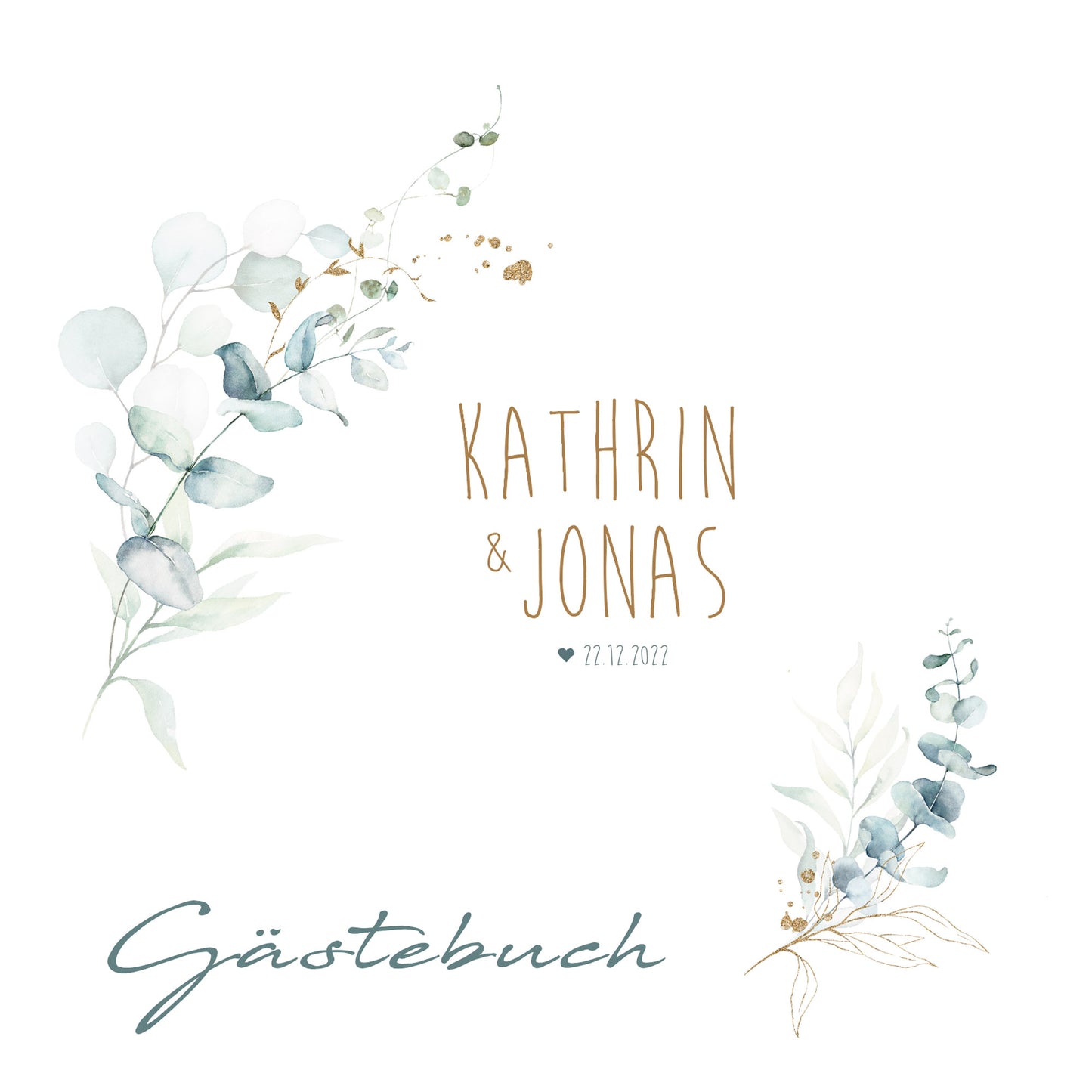 personalisiertes Gästebuch